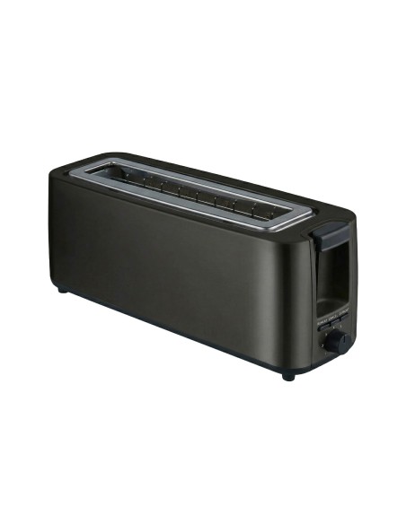 Tostatrice Plastica 2 Pezzi 900W Nero Opaco