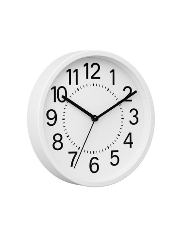 White Round Wall Clock 20cm Küken