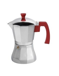 Supreme Induction Aluminum Coffee Maker 12 Cups Gray