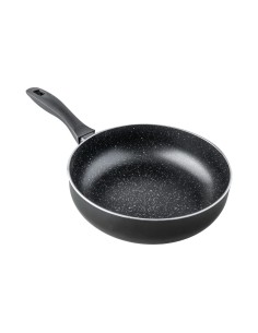 Marmor-Aluminium-Stein-Topf Nature 28 cm
