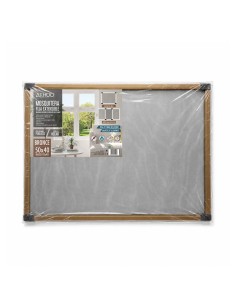 Bronze Expandable Fixed Window Mosquito Net 50-92x40cm 2