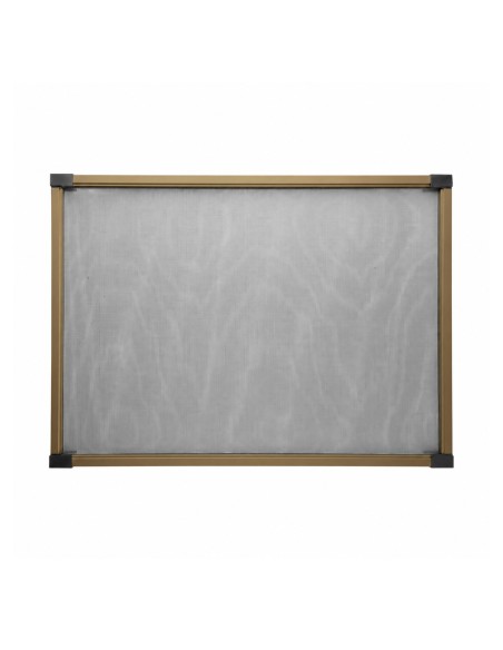 Bronze Expandable Fixed Window Mosquito Net 50-92x40cm