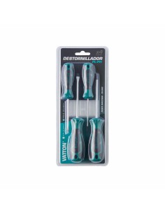 Vatton Flat/Phillips 4-Piece Screwdriver with Magnetic Tip 2