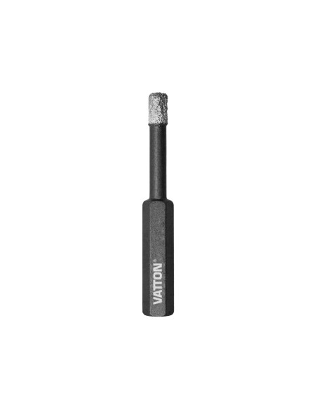 Vatton 6mm Hexagonal Diamond Drill Bit for Ceramic and Glass