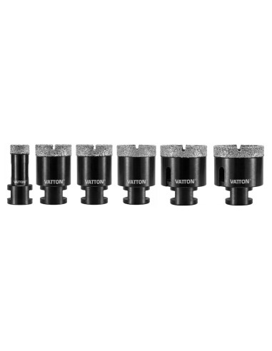 Diamond Drill Bit M14 Set 6 Pieces Vatton