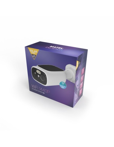Smart Wifi Exterior Solar Security Camera 4MP IP65
