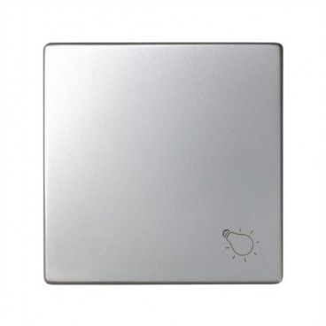 Tecla pulsador luz aluminio SIMON 82018-33