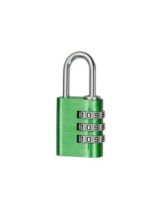 Handlock Combination Lock 3 Numbers 30mm Green