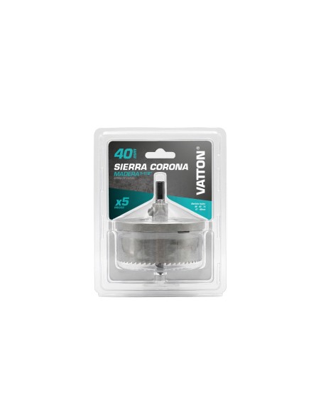 Sierra Corona Vatton Legno 5 Pezzi 40mm
