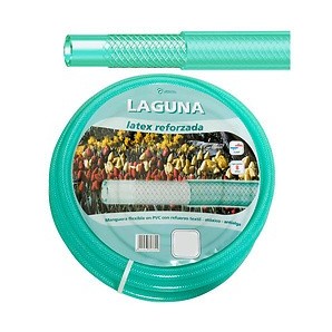 Manguera Latex Reforzado Ø 25 mm. - 1" Rollo 25 Metros 08071115