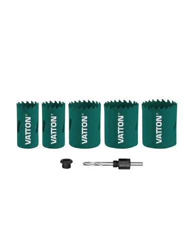 7-Piece Vatton Bimetallic Crown Set for Plumbers