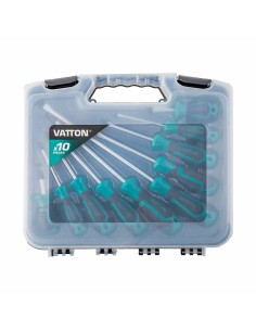 Vatton Flat/Phillips Screwdriver Set 10 Pieces Case 2