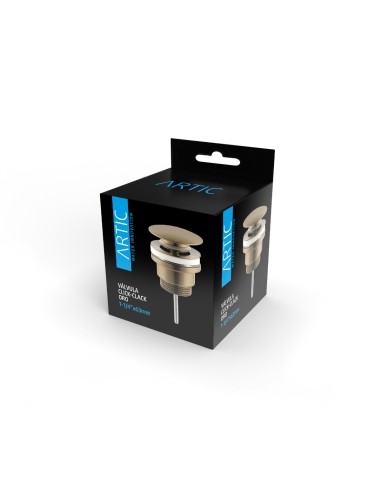 Klick-Klack-Ventil Artic 1/4x63mm Gold