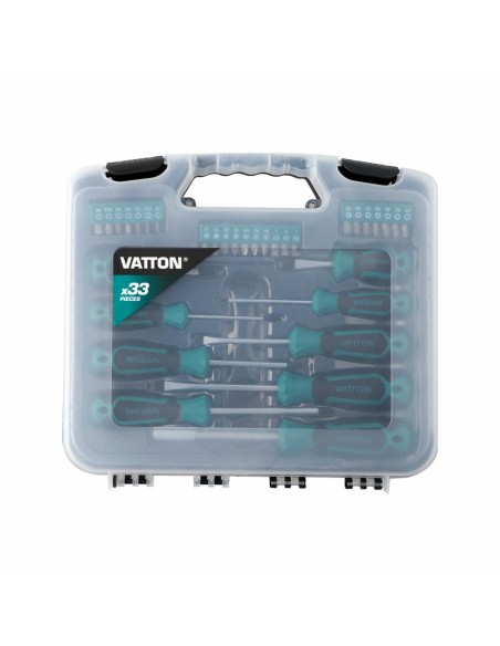 Vatton Screwdriver Bit Holder Set 33 Pieces Case