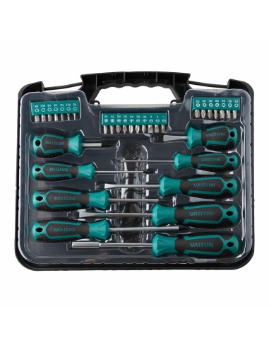 Vatton Screwdriver Bit Holder Set 33 Pieces Case