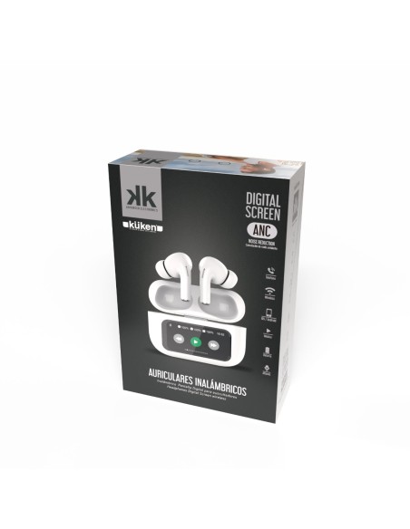 Cuffie Wireless Kuken Display ANC Bluetooth