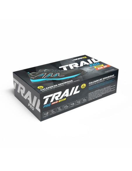 Scarpa di Sicurezza Workfit Trail Pro S3 Blu 46