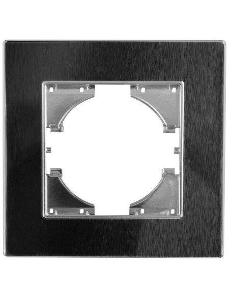 Onlex Schwarz Aluminium Einbaugerüst 1 Element