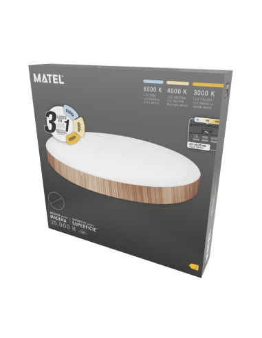 Round LED Ceiling Surface Nordic 300mm 24W CCT