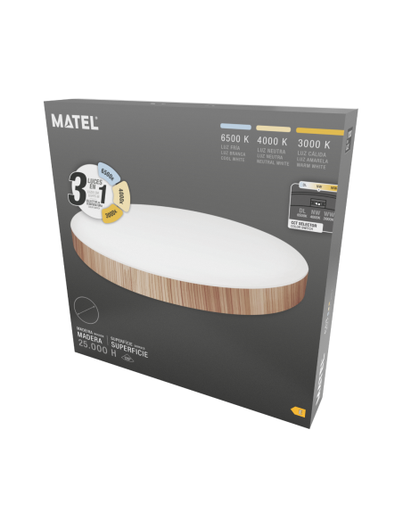 Round LED Ceiling Surface Nordic 300mm 24W CCT