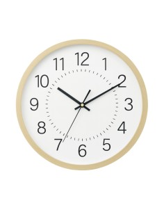 Nordic Round White Wall Clock 30cm Küken