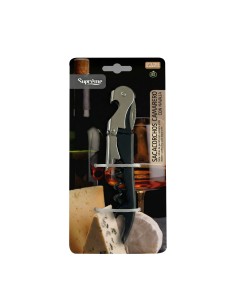 Supreme Waiter Corkscrew with Knife Matte Black 2