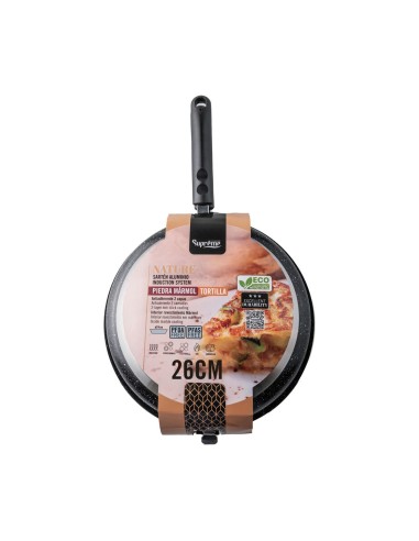 Tacho Alumínio Mármore Nature 26 cm