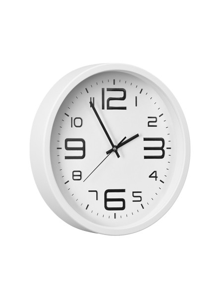 White Round Wall Clock 30cm Küken