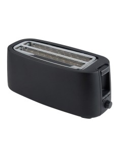 Tostapane in Plastica 4 Pezzi 1400W Nero Opaco