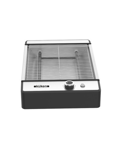 Flachgrill 700W Edelstahl Küken