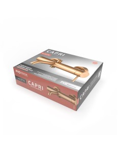 Monomando Baignoire Capri PVD Bronze avec Flexe et Douche 2