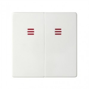 Grupo 2 teclas con luminoso blanco SIMON 82025-30