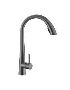 Monomando Évier Extensible CAPRI Titane PVD