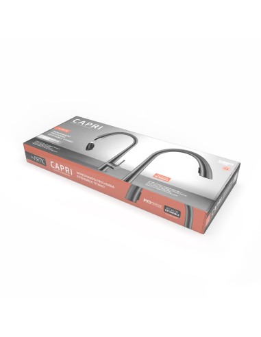Monomando Évier Extensible CAPRI Titane PVD