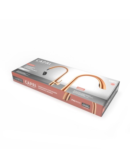 Monomando Lavello Estensibile CAPRI Bronzo PVD