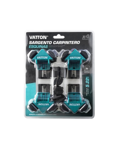 Sergente Muratore Angoli 4 Uds Vatton 22mm