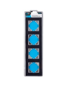 Black Onlex Aluminum Recessed Frame 4 Horizontal Elements 2