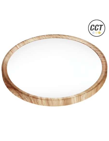 Nordic Surface Round LED Panel 400mm 32W 3CCT