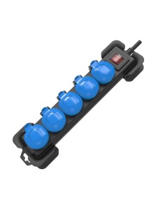Onlex 5 Socket Base IP54 with Switch and 1.5m Cable
