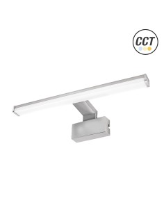 LED Mirror Matte Chrome Fitting 40cm IP44 7W