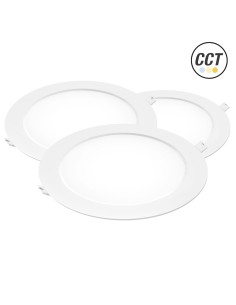 Downlight LED Redondo 18W CCT Pack 3Uds