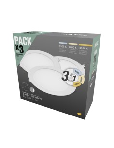 Downlight LED Redondo 18W CCT Pack 3Uds 2