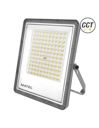 Projetor LED Plano Cinza 100W 3CCT