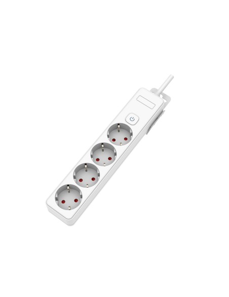 Base Onlex Polypropylène Blanc 4T Avec Interrupteur Sans Câble