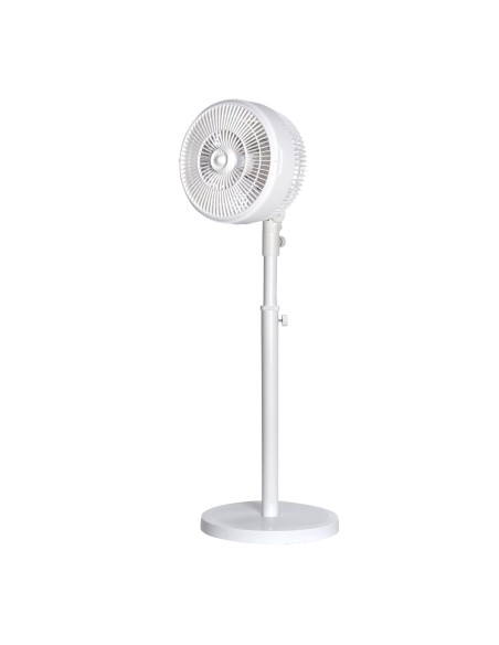 Küken Adjustable Stand Fan 65W White with Oscillating Head