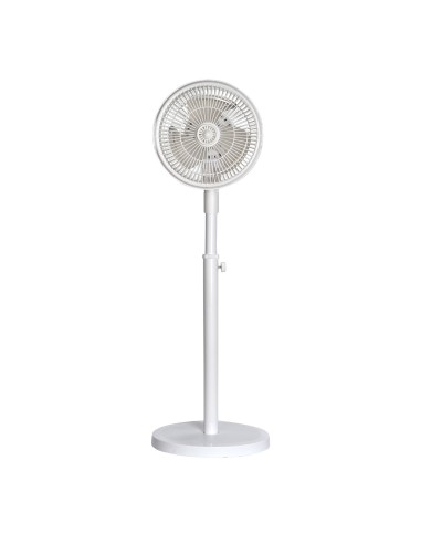 Küken Adjustable Stand Fan 65W White with Oscillating Head