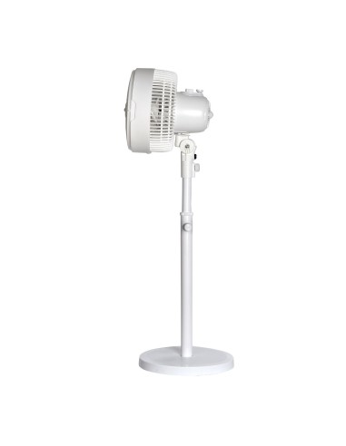 Küken Adjustable Stand Fan 65W White with Oscillating Head