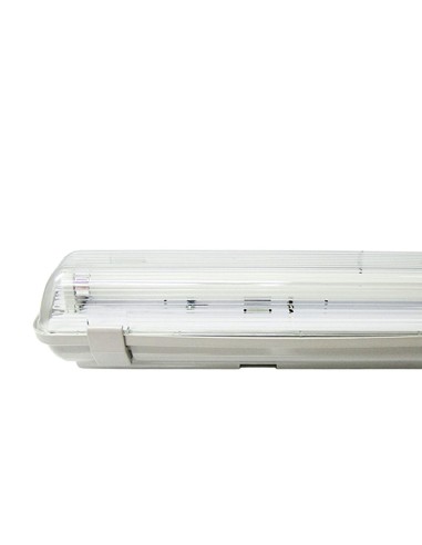 Écran fluorescent étanche mat 2 tubes triphosphore 58W 150cm