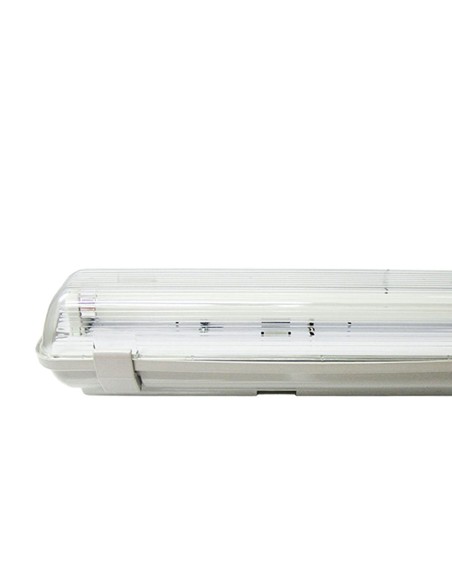Écran fluorescent étanche mat 2 tubes triphosphore 58W 150cm