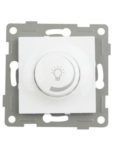 Variateur d'éclairage encastrable Onlex blanc 40-250W